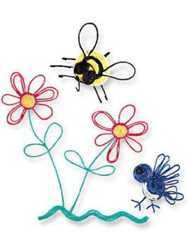 Woskowe sznureczki Wikki Stix - Rainbow Pak 24 szt
