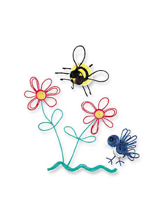 Woskowe sznureczki Wikki Stix - Rainbow Pak 24 szt