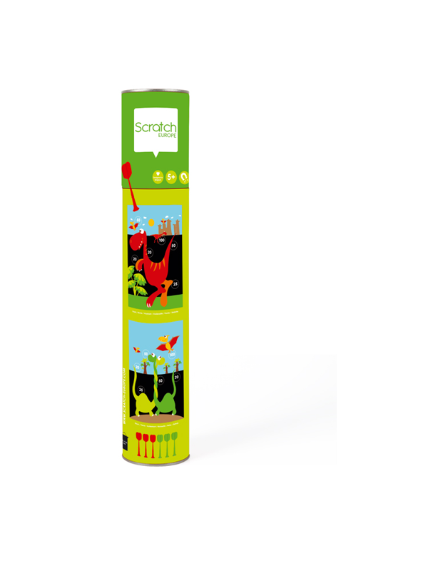 Scratch, Rzutki magnetyczne  Duży Dinozaur, rozmiar L