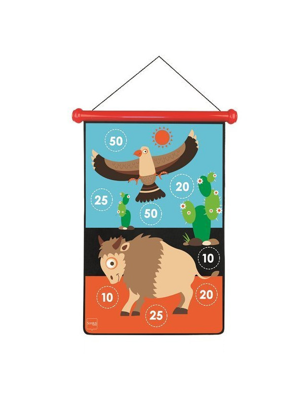 Scratch, Rzutki magnetyczne Indianie, rozmiar L