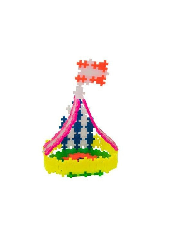Plus-Plus, Mini Neon Tuba - 100 szt