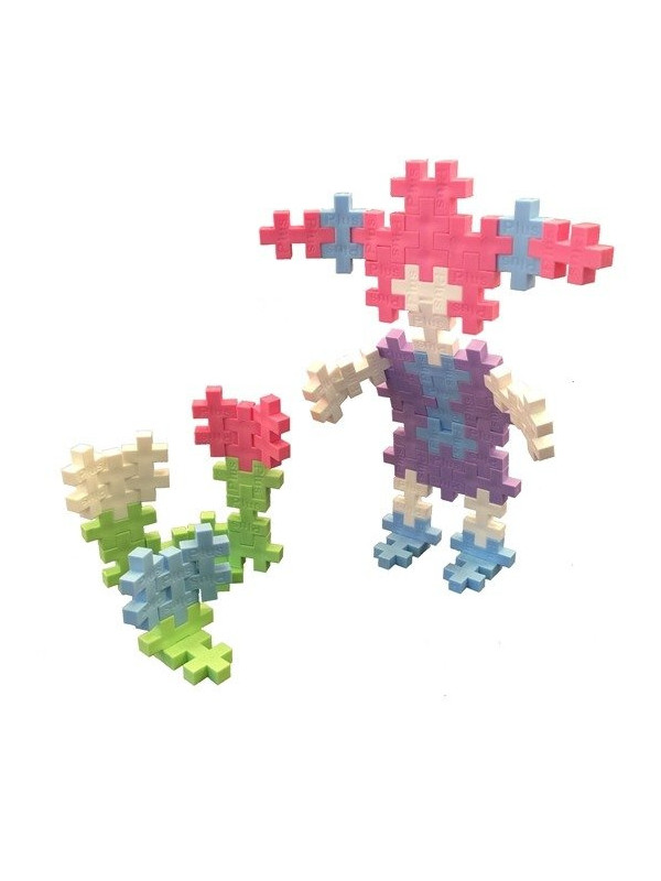 Plus-Plus, Mini Pastel Tuba - 100 szt