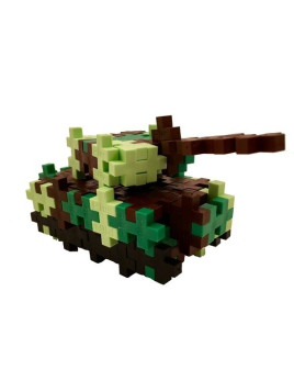 Plus-Plus, Mini Tuba Kamuflaż - 100 szt