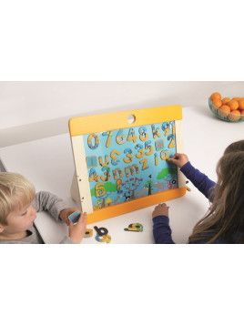 Scratch, Dwustronna Tablica Magnetyczna Miasto USZKODZONE OPAKOWANIE RABAT 10%