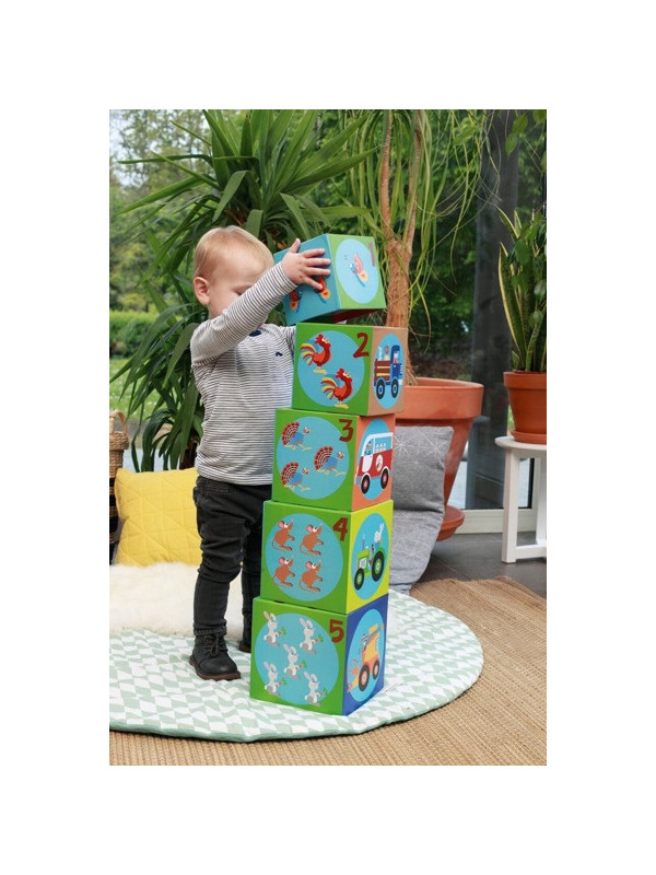 Scratch, Piramida edukacyjna Jumbo Farma