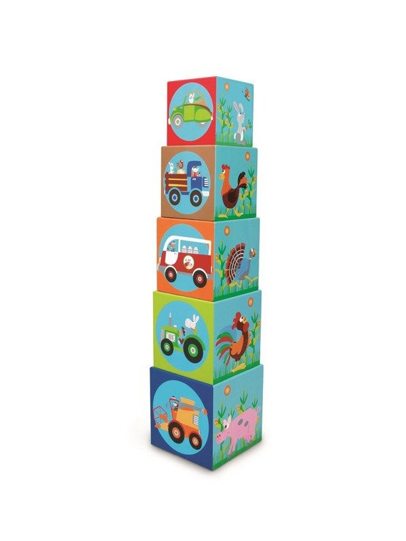 Scratch, Piramida edukacyjna Jumbo Farma
