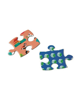 Puzzle Scratch Mapa Świata