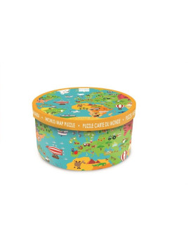 Puzzle Scratch Mapa Świata