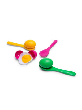 Gra dla dzieci jajka - BS Toys Wyścig Jajko Na Łyżce