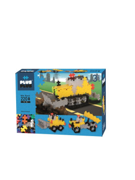 Plus-Plus, Mini Basic - 220 szt. 3w1 Pojazdy budowlane