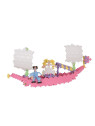 Plus-Plus, Mini Pastel - 480 szt. 3w1 Księżniczka i kareta