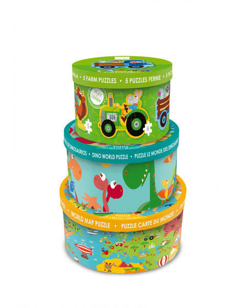 Scratch, Puzzle Dino 40 szt.