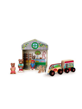 Scratch, Domek Sklep 2w1  USZKODZONE  RABAT 10%