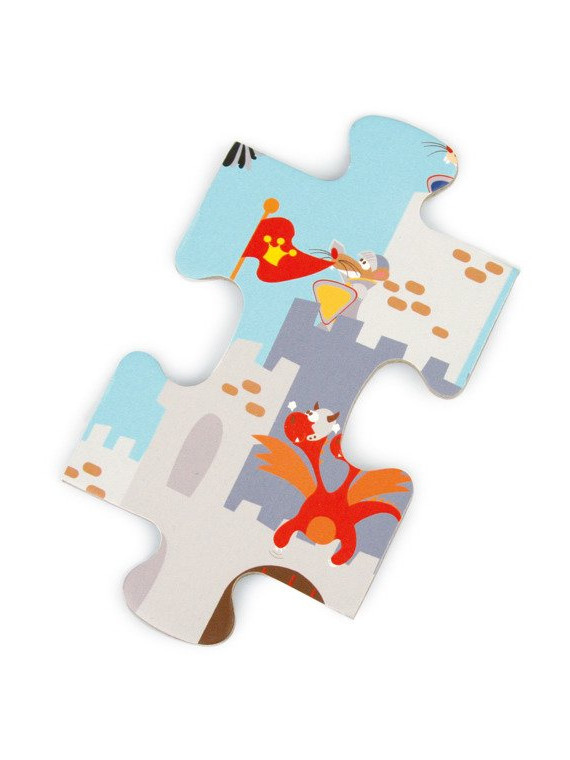 Scratch, Puzzle Rycerz 60 szt.