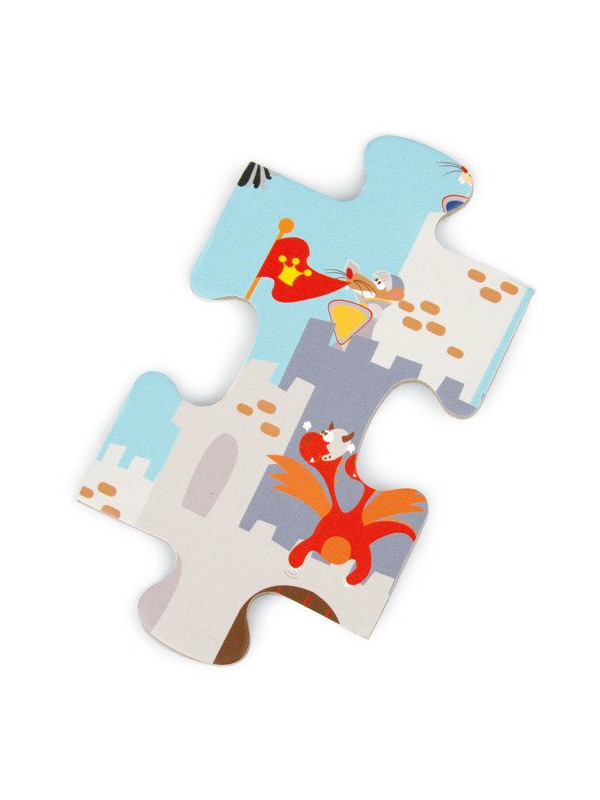 Scratch, Puzzle Rycerz 60 szt.