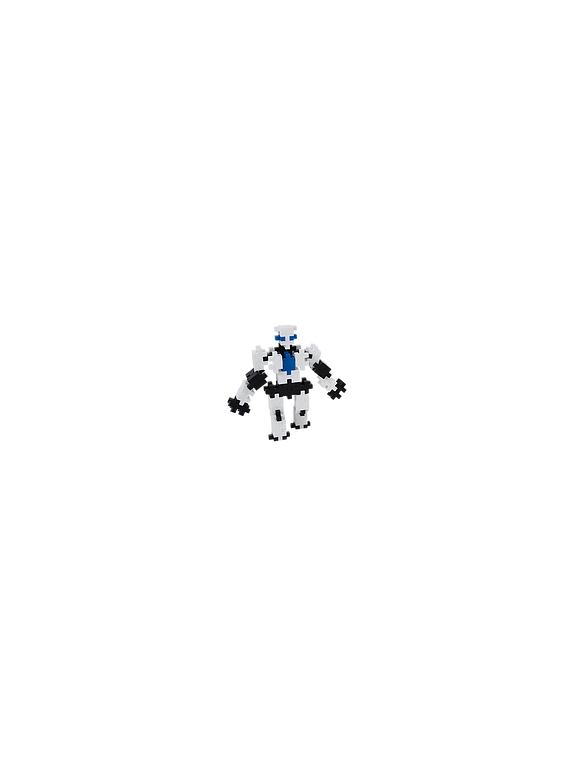 Klocki konstrukcyjne dla dzieci - Plus Plus Mini Tuba Robot 100 szt