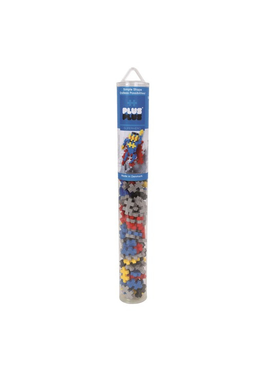 Plus-Plus, Mini Tuba Superman - 100 szt