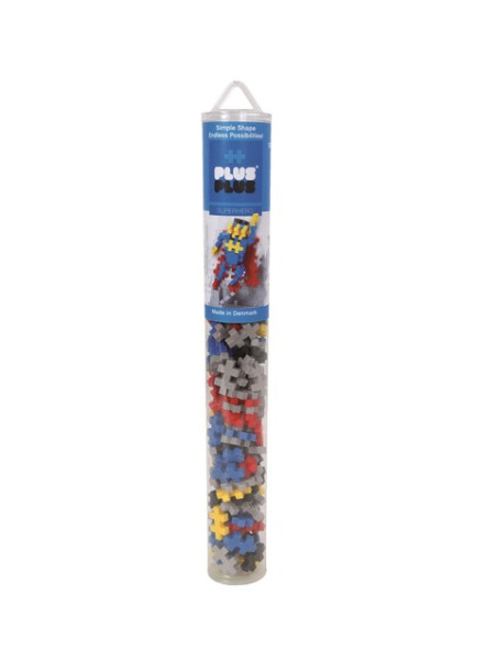 Plus-Plus, Mini Tuba Superman - 100 szt