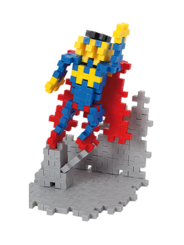 Plus-Plus, Mini Tuba Superman - 100 szt