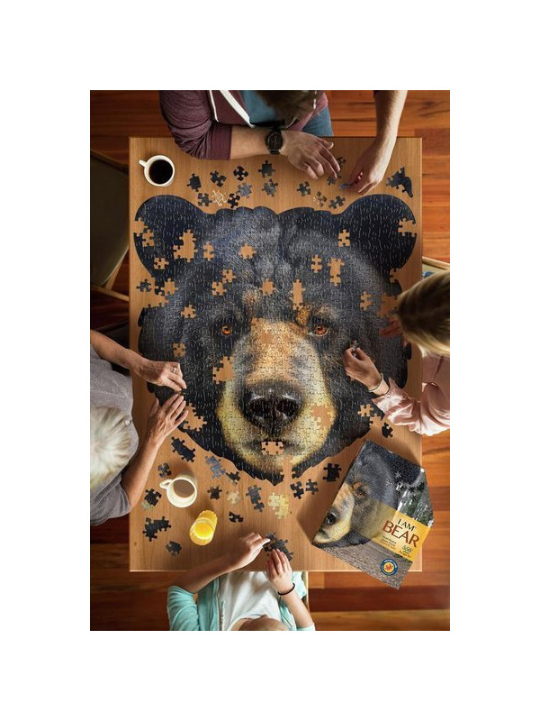 MADD CAPP,  Puzzle konturowe I AM - Niedźwiedź 550 elem.