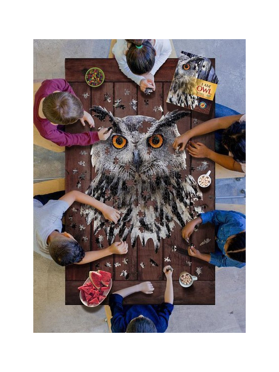 MADD CAPP,  Puzzle konturowe I AM - Sowa 550 elem.