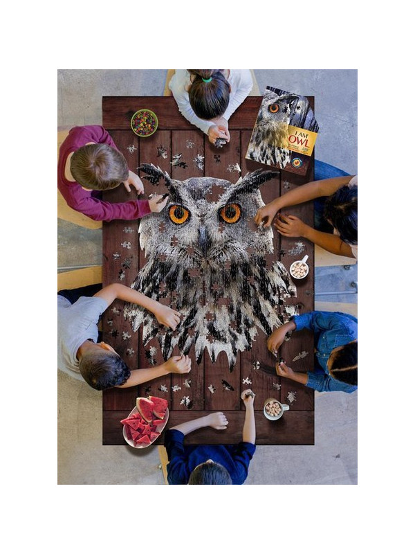 MADD CAPP,  Puzzle konturowe I AM - Sowa 550 elem.