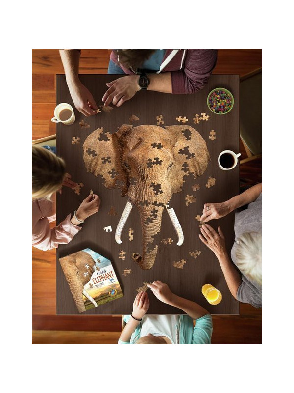 MADD CAPP,  Puzzle konturowe I AM - Słoń 700 elem.