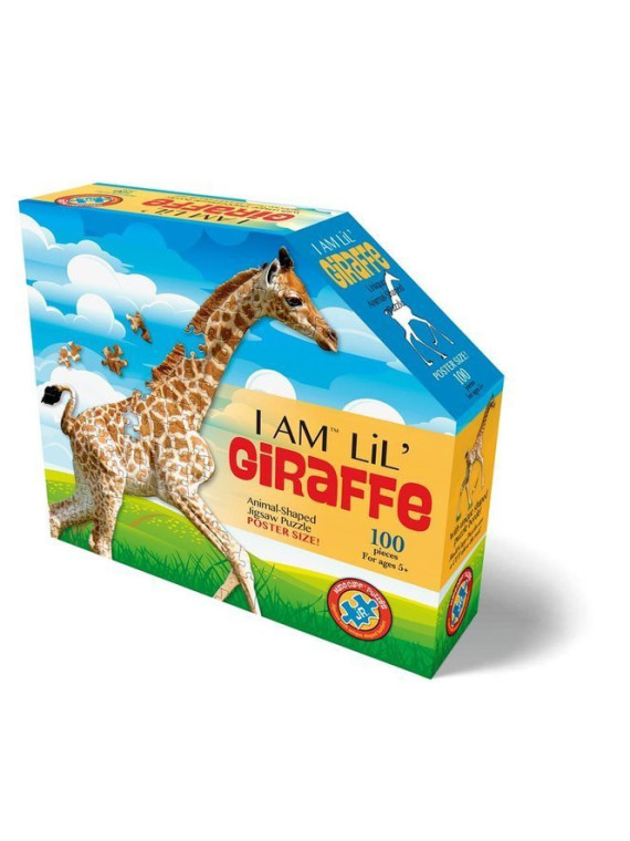 MADD CAPP,  Puzzle konturowe I AM LIL' - Żyrafa 100 elem.