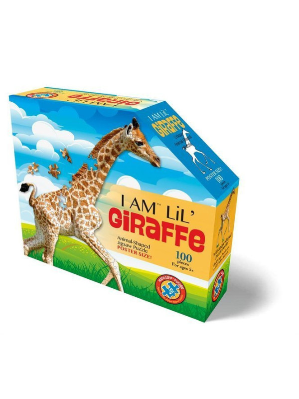 MADD CAPP,  Puzzle konturowe I AM LIL' - Żyrafa 100 elem.