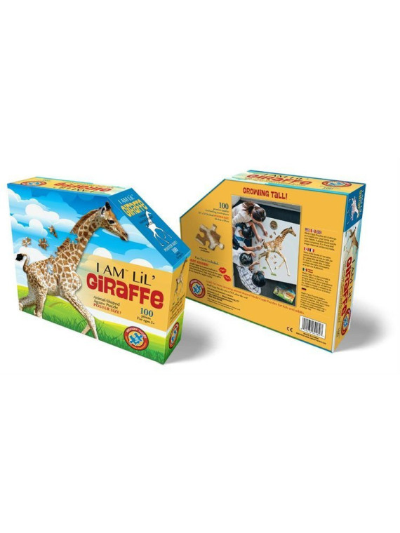 MADD CAPP,  Puzzle konturowe I AM LIL' - Żyrafa 100 elem.