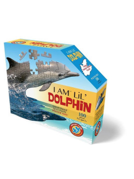MADD CAPP,  Puzzle konturowe I AM LIL' - Delfin 100 elem.
