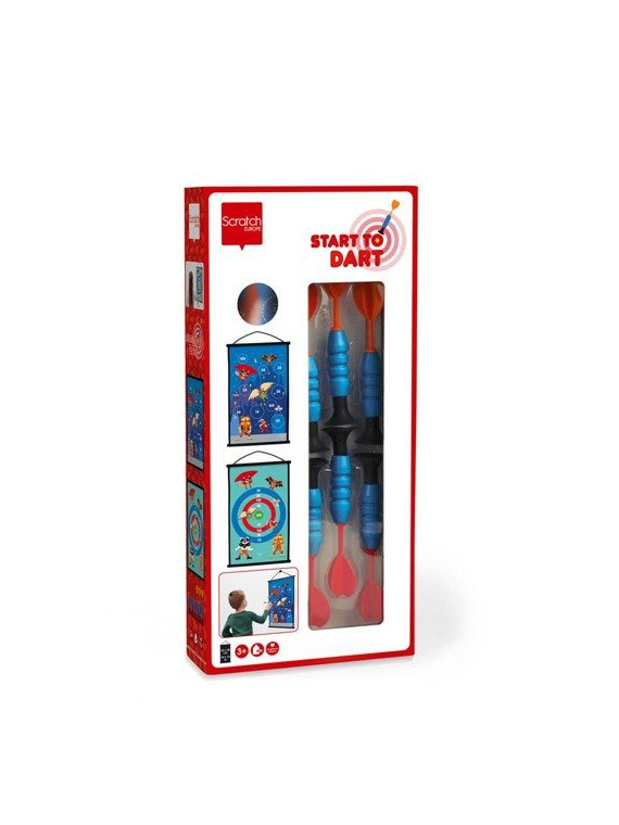 Scratch, START TO DART - rzutki Superbohater