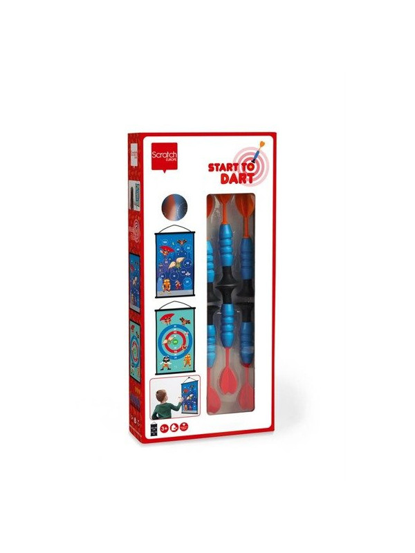 Scratch, START TO DART - rzutki Superbohater