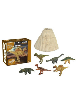 Bones&More, Duża figurka dinozaura - wykopalisko z wulkanu