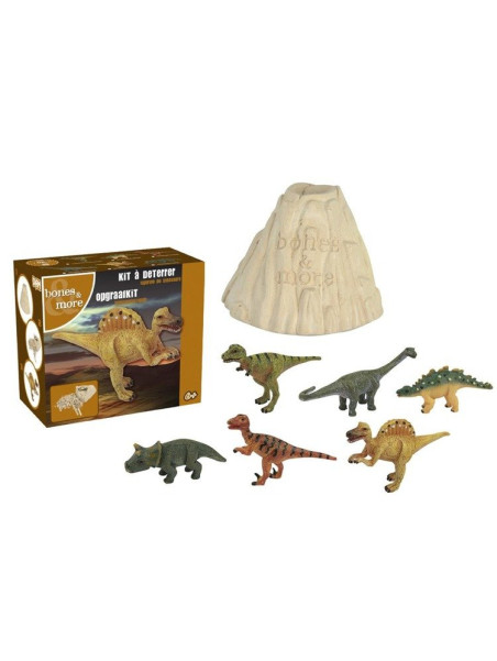 Bones&More, Duża figurka dinozaura - wykopalisko z wulkanu