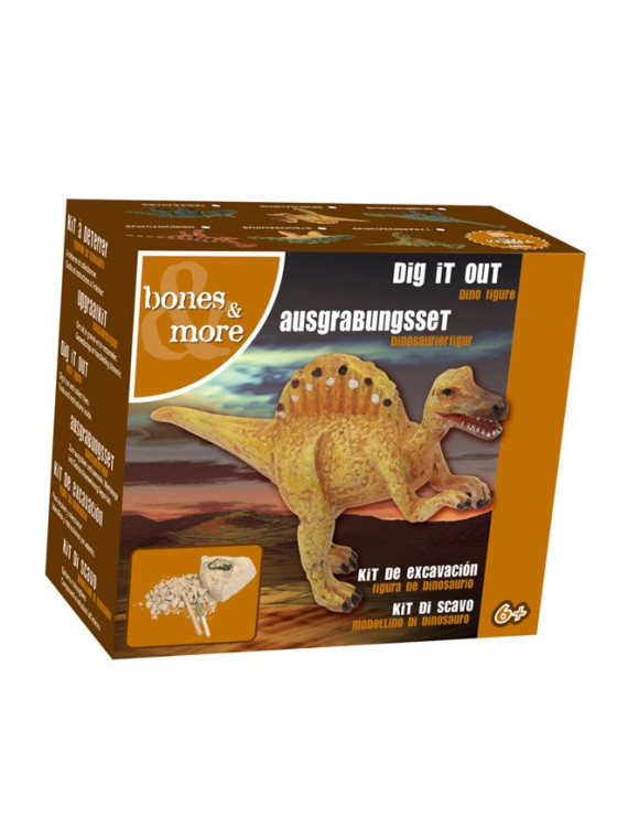 Bones&More, Duża figurka dinozaura - wykopalisko z wulkanu