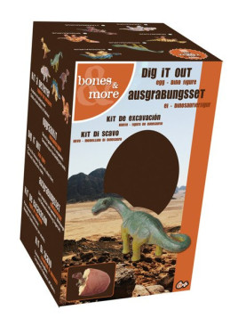 Bones&More, Duża figurka dinozaura - wykopalisko z jajka 10 cm