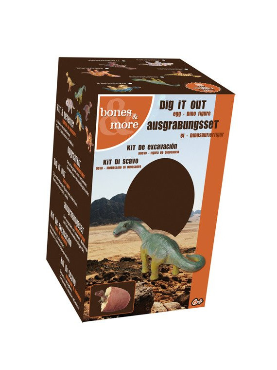 Bones&More, Duża figurka dinozaura - wykopalisko z jajka 10 cm