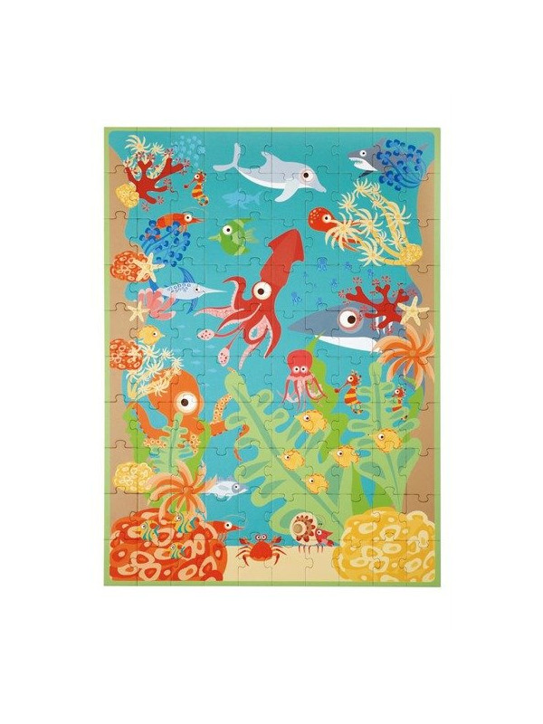 Scratch, Puzzle OCEAN 100 szt. USZKODZONE OPAKOWANIE RABAT 10%