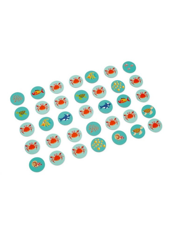 Scratch, Gra Łowimy Rybki 3w1 - łowienie/memo/domino USZKODZONE OPAKOWANIE RABAT 10%