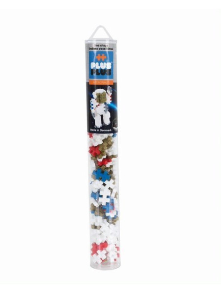 Plus-Plus, Mini Tuba Astronauta - 100 szt