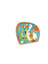 Scratch, Puzzle konturowe Bocian 24 elem.
