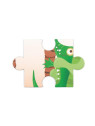 Puzzle konturowe dla dzieci - Scratch Krokodyl 36 elementów