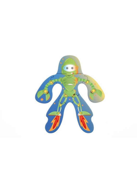 Scratch, Gra ze spinerem Puzzle Roboty