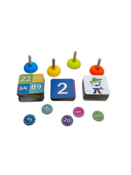 Gra logiczna i matematyczna dla dzieci - BS Toys Modny Krokodyl