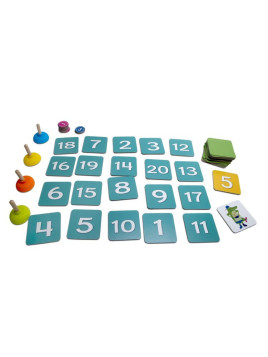 Gra logiczna i matematyczna dla dzieci - BS Toys Modny Krokodyl