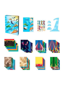 Zestaw Artystyczny Box Candiy Origami Samoloty USZKODZONE OPAKOWANIE RABAT 10%