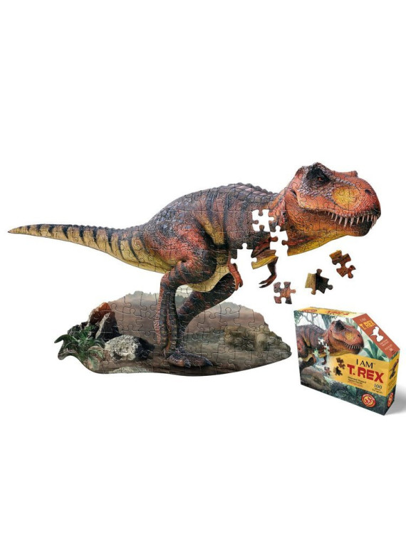 MADD CAPP,  Puzzle konturowe I AM T-REX - 100 elem.