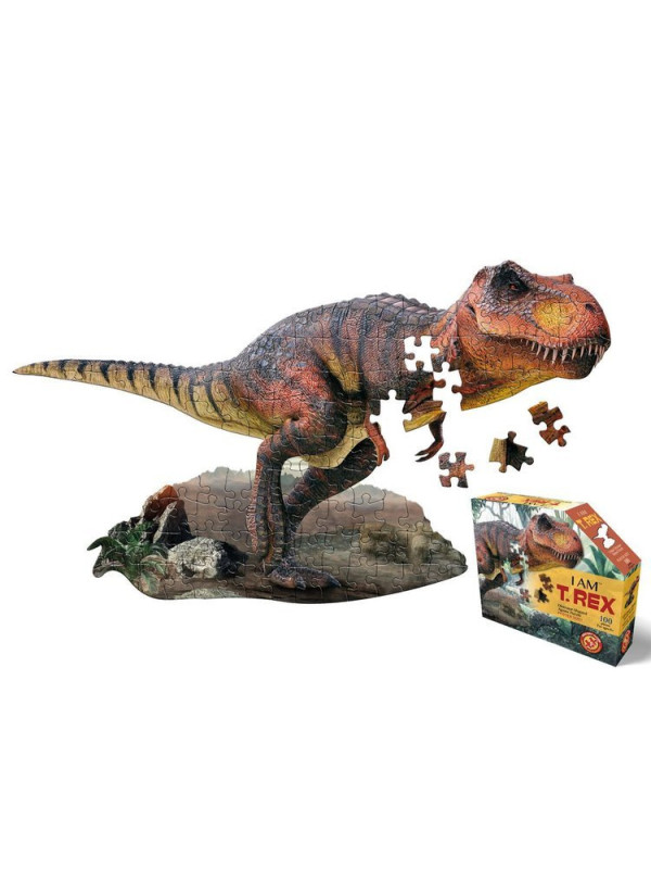 MADD CAPP,  Puzzle konturowe I AM T-REX - 100 elem.