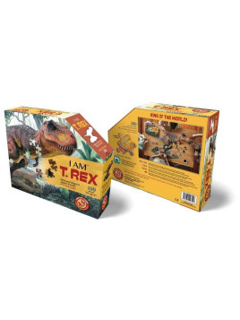 MADD CAPP,  Puzzle konturowe I AM T-REX - 100 elem.